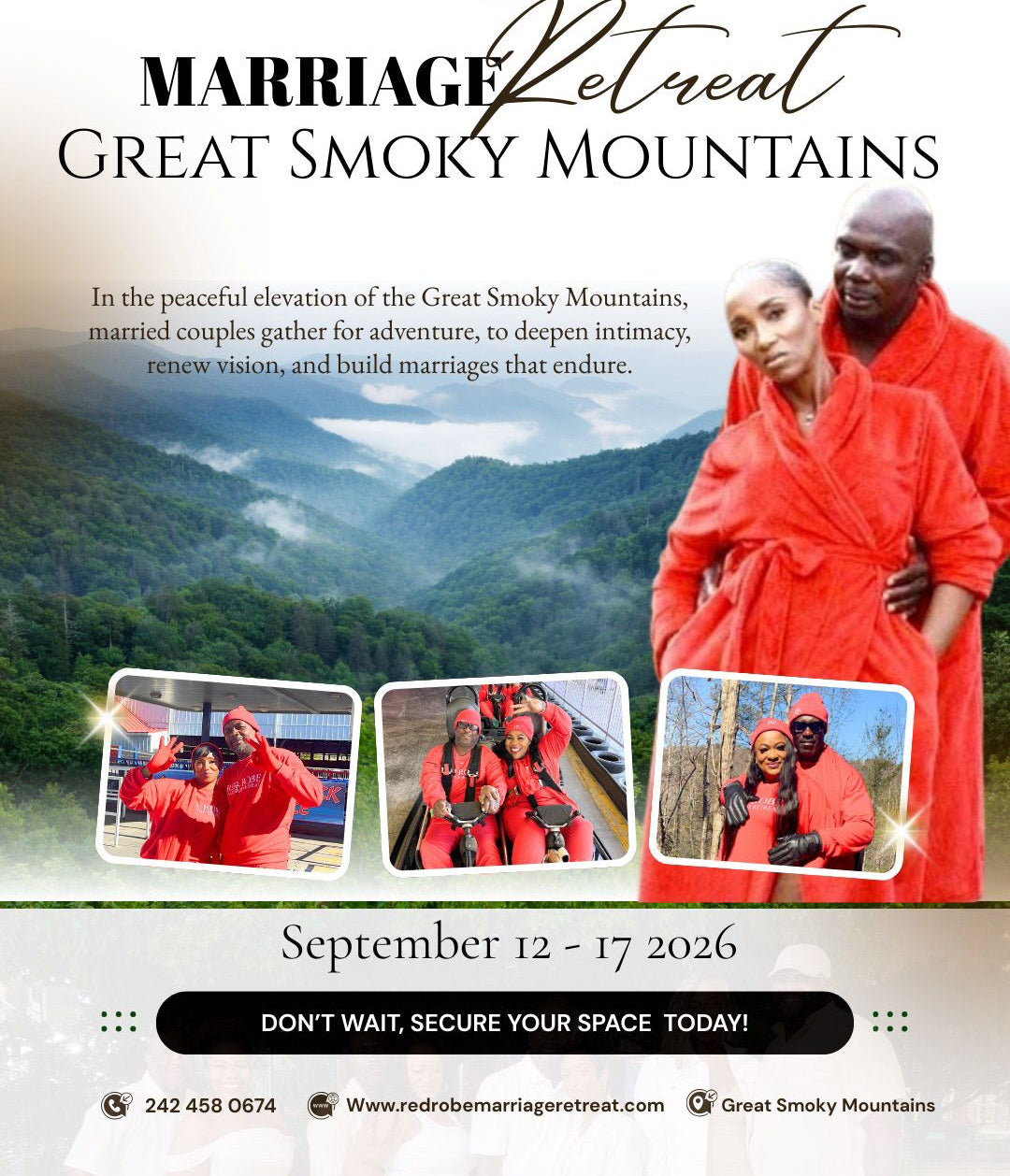 Great Smoky Mountain Marriage Retreat